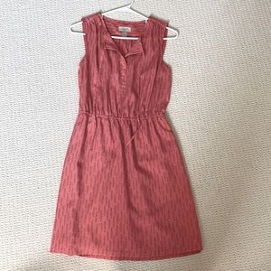 Pink flower Ann Taylor loft dress